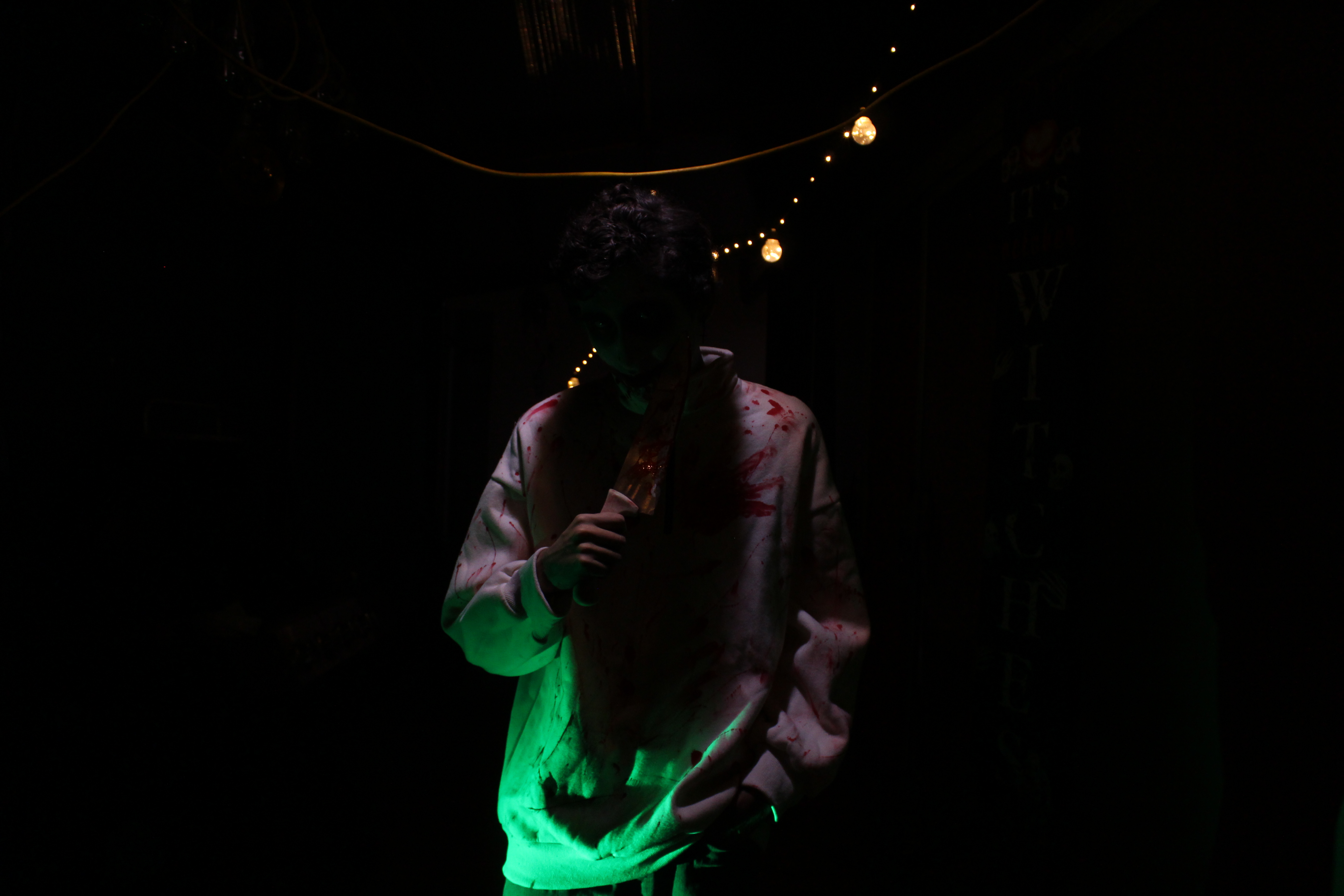 Foto familiar de Halloween